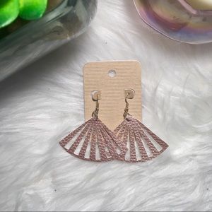 Seashell Cut Earrings